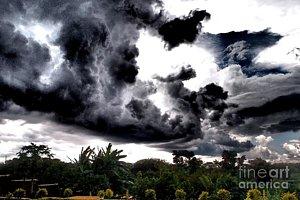 Featured Stormy Sky photograph by Dora Hathazi Mendes