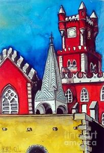 Featured 6 times- Pena Palace in Portugal by Dora Hathazi Mendes 