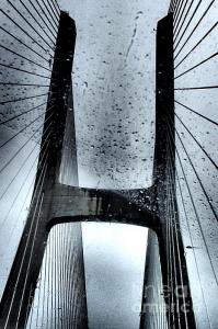 Featured Vasco Da Gama Bridge in Lisbon by Dora Hathazi Mendes