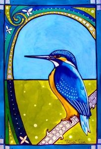 Kingfisher featured in Karavella Atelier